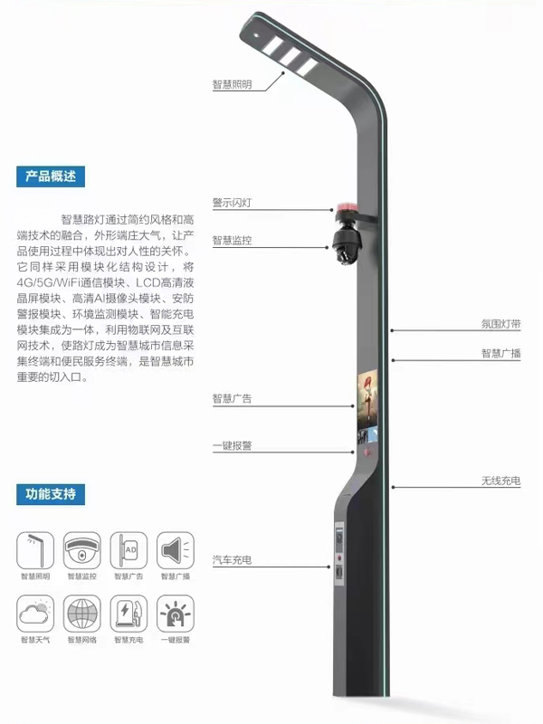 JYZHLD-001智慧路灯